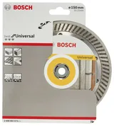 Bosch - Best Serisi Genel Yapı Malzemeleri İçin Turbo Segmanlı Elmas Kesme Diski 150 mm - Görsel 2