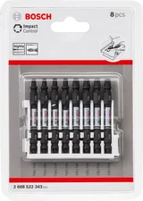 Bosch - Impact Control Serisi Çift Taraflı Vidalama Ucu 8'li T15/20x4 T25/30x4 *65mm - Görsel 2