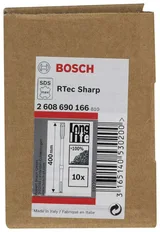 Bosch - Rtec Serisi, SDS-Max Şaftlı Yassı Keski 400*25 mm 10'lu - Görsel 2