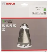 Bosch - Optiline Serisi Ahşap için Daire Testere Bıçağı 190*20/16 mm 24 Diş - Görsel 2