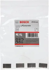 Bosch - Standard Seri Sulu Elmas Karot Ucu Segmanı 42mm G1/2'' 4'lü - Görsel 2
