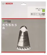 Bosch - Optiline Serisi Ahşap için Daire Testere Bıçağı 235*30/25 48 Diş - Görsel 2