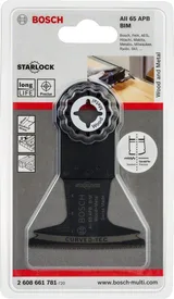 Bosch - Starlock - AII 65 APB - BIM Ahşap ve Metal İçin Daldırmalı Testere Bıçağı 1'li - Görsel 2