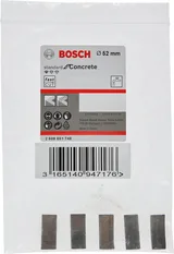 Bosch - Standard Seri Sulu Elmas Karot Ucu Segmanı 52mm 1 1/4'' 5'li - Görsel 2
