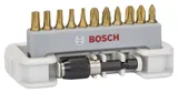 Bosch - 11 Parça MaxGrip Vidalama Ucu Seti + Hızlı Değiştirmeli Tutucu - Görsel 2