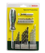 Bosch - 27 Parça Tornavidalı Vidalama ve Matkap Ucu Seti - Görsel 2
