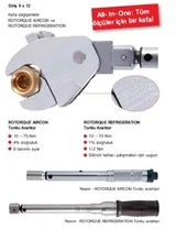 ROCOOL 600 dijital manifolt (Set Plastik çanta ve 2 adet sıcaklık kıskaç prob) - Görsel 9
