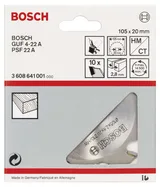 Bosch - GUF 4-22 A İçin Kesici Bıçak 20*2,8 mm 10 Diş - Görsel 2