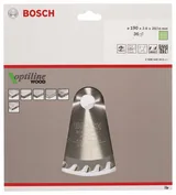 Bosch - Optiline Serisi Ahşap için Daire Testere Bıçağı 190*20/16 mm 36 Diş - Görsel 2