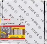Bosch - Standard Seri Genel Yapı Malzemeleri İçin Elmas Kesme Diski 115 mm 10'lu Paket - Görsel 2