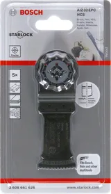 Bosch - Starlock - AIZ 32 EPC - HCS Ahşap İçin Daldırmalı Testere Bıçağı 5'li - Görsel 2