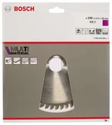 Bosch - Standard for Serisi Çoklu Malzeme için Daire Testere Bıçağı 190*30 mm 54 Diş - Görsel 2