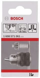 Bosch - 1-10 mm - 1/2''-20 Anahtarlı Mandren - Görsel 2