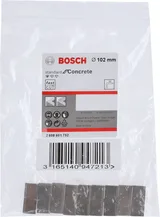 Bosch - Standard Seri Sulu Elmas Karot Ucu Segmanı 102mm 1 1/4'' 9'lu - Görsel 2