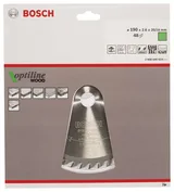 Bosch - Optiline Serisi Ahşap için Daire Testere Bıçağı 190*20/16 mm 48 Diş - Görsel 2