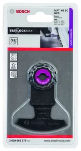 Bosch - Starlock Max - MATI 66 SC - HCS Üniversal Derz ve Macun Hızlı Kesim Segman Testere Bıçağı 1'li - Görsel 2