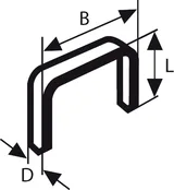 Bosch - Zımba Teli Tip 53 11,4*0,74*10 mm - Görsel 2