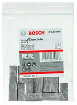 Bosch - Best Serisi Elmas Sulu Karot Uç Segmanı 138 mm İçin 11 Parça - Görsel 2
