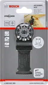 Bosch - Starlock - AIZ 32 BSPC - HCS Sert Ahşap İçin Daldırmalı Testere Bıçağı 1'li - Görsel 2