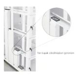 KL Serisi - Veri Merkezi Bölmeli Rack Kabinetler - Görsel 9