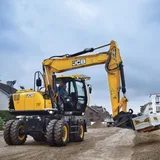 JCB JS20MH Lastik Tekerlekli Ekskavatör - Görsel 4