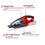 Einhell TE-VC 18 Li-Solo - Görsel 4