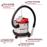 Einhell TE-AV 18/15 Li C-Solo - Görsel 4