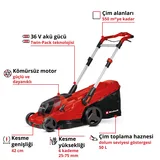 Einhell RASARRO 36/42 (2x4.0Ah) - Görsel 3