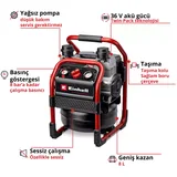 Einhell SILENZZO 36/210 - Görsel 3