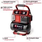 Einhell TE-AC 18/75 Li OF-Solo - Görsel 3