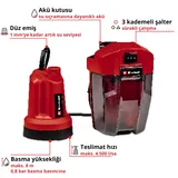 Einhell GE-SP 18 LL Li (1x4,0Ah) - Görsel 4