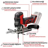 Einhell TP-JST 18/135 Li BL - Solo - Görsel 4