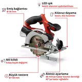 Einhell TE-CS 18/150 Li - Solo - Görsel 3