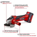 Einhell TC-AG 18/115 Li (1x4,0Ah) - Görsel 4