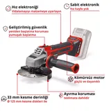 Einhell TP-AG 18/125 CE Set - Solo - Görsel 4