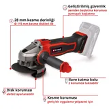 Einhell TE-AG 18/115-2 Li - Solo - Görsel 4