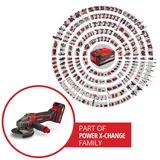 Einhell TE-AG 18/125-2 Li (1x4,0 Ah) - Görsel 3