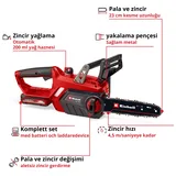 Einhell GE-LC 18/25-1 Li Kit (1x3,0Ah) - Görsel 3