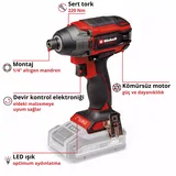 Einhell TP-CI 18/220 Li BL - Solo - Görsel 3