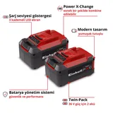 Einhell 2x 18V 5,2Ah PXC-Twinpack - Görsel 4