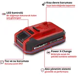 Einhell PXC+ 18V 4,0Ah SEALED - Görsel 4