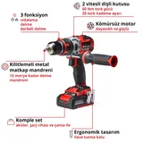 Einhell TP-CD 18 Li-i BL (2x2,0Ah) - Görsel 4