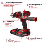 Einhell TE-CD 18/48 Li-i (2x2,0Ah) - Görsel 4