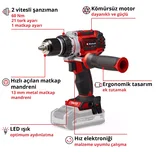 Einhell TP-CD 18/60 Li BL - Solo - Görsel 3