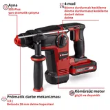 Einhell TP-HD 18/28 Li BL+4 (1x3,0Ah+) - Görsel 4