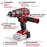 Einhell TP-CD 18/80 Li-i BL - Solo - Görsel 3