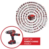 Einhell TP-CD 18/80 Li-i BL (2x2,0Ah) - Görsel 3