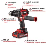 Einhell TP-CD 18/70 Li-i BL+70 (2+3Ah) - Görsel 3