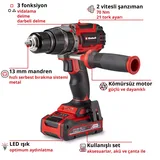 Einhell TP-CD 18/70 Li-i BL+70 (3Ah) - Görsel 4
