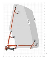 Araç Üstü Sepetli Platform 32 Metre - Görsel 10